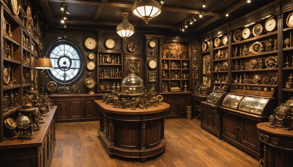 Découvrez des trésors uniques à la boutique steampunk